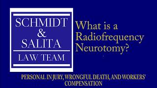 What is a Radiofrequency Neurotomy [upl. by Dray478]