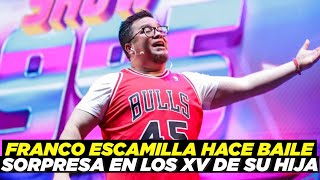 Franco Escamilla hace baile sorpresa en los XV de su hija 😱🕺🏻 [upl. by Keyek]