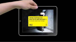 Amnesty International iPad ad [upl. by Ydwor]