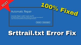 SrtTrailtxt Windows 10 FIX Updated Guide [upl. by Marinna]