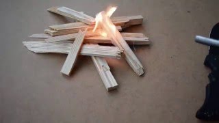 How to start fire with a ferro rod How to use a ferrocerium rod [upl. by Arimat408]