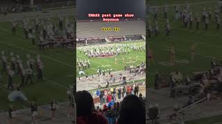 UMASS post game show umassamherst marchingband beyonce [upl. by Accisej]