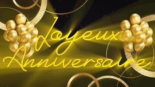 CHANSON JOYEUX ANNIVERSAIRE 2024 [upl. by Einnov]