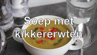 Soep met kikkererwten recept [upl. by Jade115]