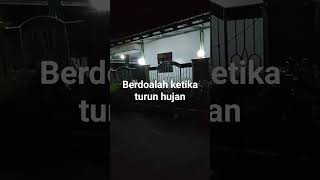 BERDOALAH KETIKA TURUN HUJAN shorts [upl. by Girardo323]