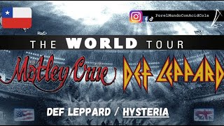 Def Leppard  Hysteria  Santiago Chile 2023 [upl. by Aciret]