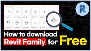 BIM How to download Revit Family for free [upl. by Rick696]