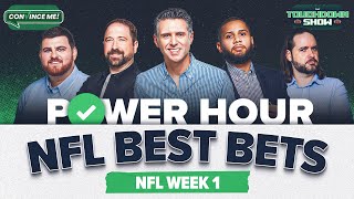 2024 NFL Week 1 NFL PLAYER PROPS amp BETTING PICKS  NFL Picks amp Predictions  Power Hour [upl. by Aehsa]