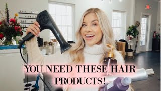 MY FAVORITE HAIR TOOLS AND HAIR CARE PRODUCTS IN AND OUT OF THE SALON [upl. by Lirbaj]