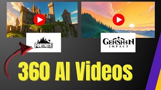 How to Create 360 AI Videos with this Amazing AI Video Generator Tool [upl. by Nahshon82]