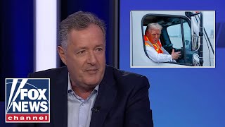 Piers Morgan lauds Trump as marketing genius after garbage truck move [upl. by Gardell]