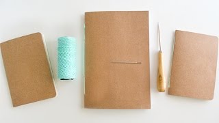 Cómo hacer un cuaderno sencillo Tutorial de Cuadernillo [upl. by Alram]