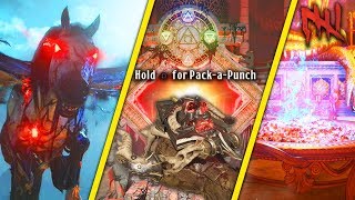 ULTIMATE GUIDE TO ANCIENT EVIL Round 5 Pack A Punch All Upgrades amp Buildables Black Ops 4 [upl. by Sirroned]