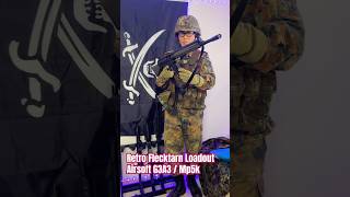 Retro Flecktarn Airsoft Loadout JG G3A3  CYMA Mp5k airsoftshorts サバゲー airsoftloadout [upl. by Cony]