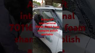 automobile Hydraulic lift automaticcarbrushwashplant car washing shampoo dashboard polish [upl. by Pittel231]