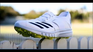 Adidas Howzat Cricket Shoes Steel Spikes [upl. by Aleuqahs]