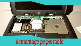 Démontage PC Portable HP [upl. by Hilaria]