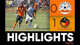 MATCH HIGHLIGHTS KDFC 0 1 POWER DYNAMOS Week 24 MTN Super League 2023 24 [upl. by Oxford]