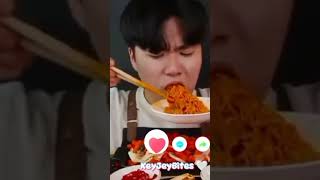 Spicy Mukbang Epic Fail 🤣 mukbang eating spicy asmr [upl. by Drisko]