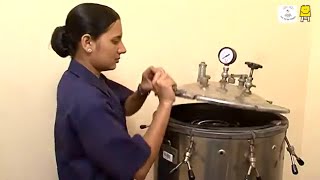 Autoclaving Marathi  ऑटोक्लेव्हिंग  निर्जंतुकीकरण [upl. by Orozco105]