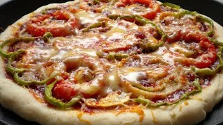 Simple amp Easy way of making Pizza with readymade pizza base  Candidberry [upl. by Griffin]