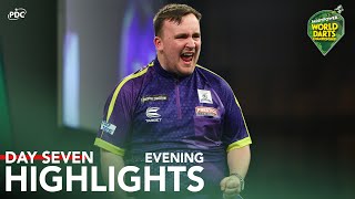 LITTLER AT IT AGAIN  Day Seven Evening Highlights  202324 Paddy Power World Darts Championship [upl. by Clie]