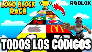 TODOS los CÓDIGOS de ✅ LOGO BLOCK RACE ✅ activos Y actualizados  ROBLOX 2024  TilloASR [upl. by Trepur]