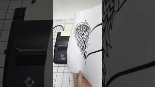 How to Use LifeBasis Thermal Tattoo Stencil Printershorts [upl. by Jaye951]