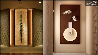 Modern Entryway Wall Decor  Entrance Wall Decorating Design  Foyer Wall Design Ideas 2024  IAS [upl. by Ezaria]