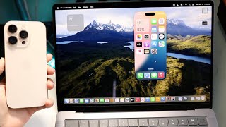 How To Mirror iPhone To Mac Using iPhone Mirroring [upl. by Adele]