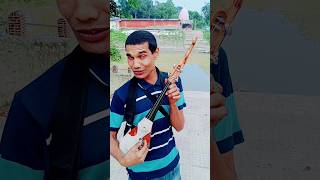 খাচার ভেতর অচিন পাখি Lalon Geeti  dotara tutorial  shorts shikha tutorial [upl. by Ekram]