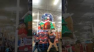 New At Sams Club Christmas Inflatables shorts [upl. by Idnas]