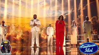 Roman Collins amp CeCe Winans Goodness of God Full Performance Top 2 Grand Final  American Idol 2024 [upl. by Aleekat]