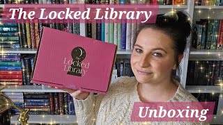 🔑The Locked Library Unboxing🔒 August 2024 [upl. by Leumas]