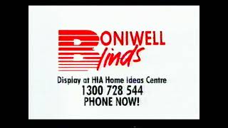 Boniwell Blinds Adverts 2006 WIN Hobart [upl. by Neu]