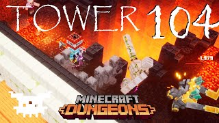 Minecraft Dungeons  Tower 104 Apocalypse No Commentary Gameplay [upl. by Eseret403]