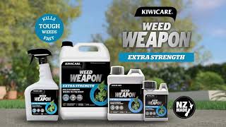 Weed Weapon Extra Strength Kills Tough Weeds  Fast [upl. by Ynohtnaluap4]