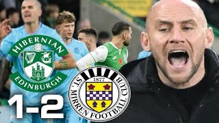 HIBS IN REAL CRISIS  Hibernian 12 St Mirren VLOG [upl. by Ateuqirne]