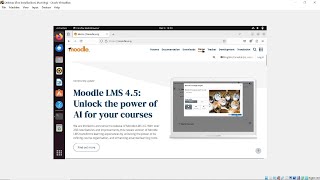 How To Install Moodle on Ubuntu Dekstop 2204 [upl. by Florenza458]