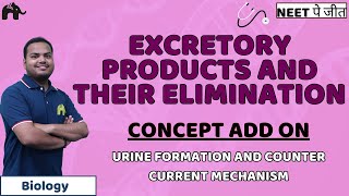 Excretory Products And their Elimination Class 11 NEET  Urine Formation Tubules  Biology [upl. by Treboh]