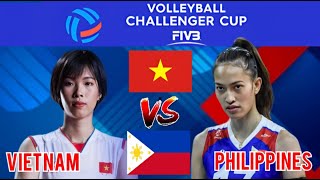 ALAS PILIPINAS vs VIETNAM  2024 FIVB Volleyball Challenger Cup Womens  LIVE Score [upl. by Pickering]