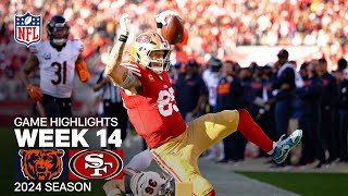 Chicago Bears vs San Francisco 49ers  2024 Week 14 Game Highlights [upl. by Aruasi]