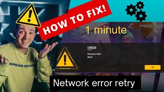 Free Fire Download file retry  Easy Fixes 100 মাত্র ১ মিনিটেই সমাধান [upl. by Enitsyrhc945]