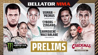 BELLATOR 300 Usman vs Primus Monster Energy Prelims fueled by Cardenas Markets  DOM [upl. by Chevy]