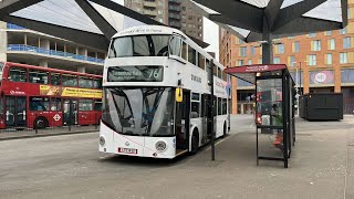 London Bus Route 76 Waterlow Lower Marsh to Tottenham Hale Bus Station  Diversion [upl. by Esther954]