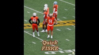 Braden Fiske DTFSU WMU  2024 Senior Bowl Akron 21  2024 NFL Draft [upl. by Carn]