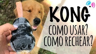 COMO RECHEAR O KONG  para entreter seu cão [upl. by Aissej]