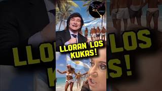 LLORAN LOS KUKAS argentina casta cristina milei [upl. by Alcus]