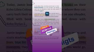 Remove in Photoshop  Remove highlights in Photoshop [upl. by Hurty419]