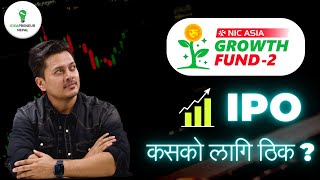 IPO NIC ASIA GROWTH FUND  2 कसको लागि ठिक Mutual Fund is for You or Not Explained  New IPO Alert [upl. by Derriey]